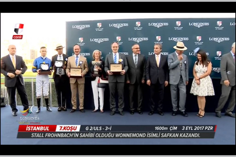 Istanbul, Siegerrunde nach der Sieg der Topkapi Trophy